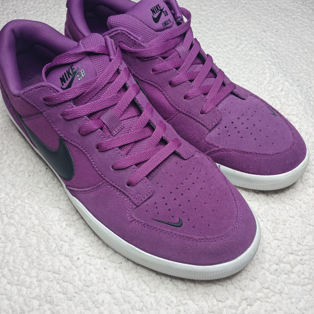 Nike SB Force 58 Purple Sneakers Size 13 - Picture 2 of 15